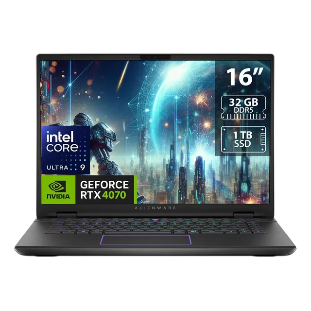 Laptop Gamer Alienware M16 R2: Core Ultra 9, 32gb, Rtx 4070