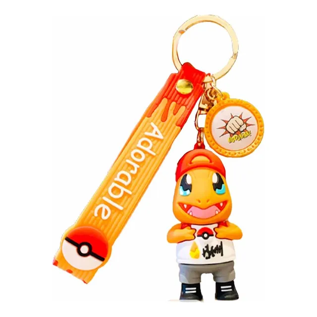 Llavero Charmander Ropa Urbana Pokemon Goma