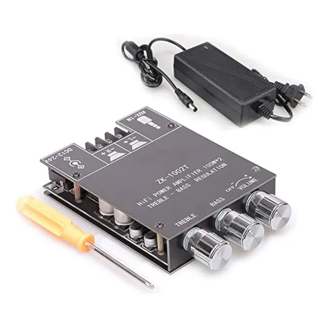Zk-1002t Bluetooth Amplificador Junta Con Control