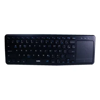 Teclado Sem Fio Slim Reference Tc509 Touch Pad Oex Cor De Teclado Preto Idioma PortuguĂȘs Brasil Teclado Sem Fio Slim Reference Tc509 Touch Pad Oex Cor De Teclado Preto Idioma PortuguĂȘs Brasil