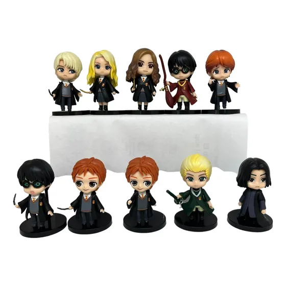 Set X 10 De Muñecos Personajes Harry Potter 