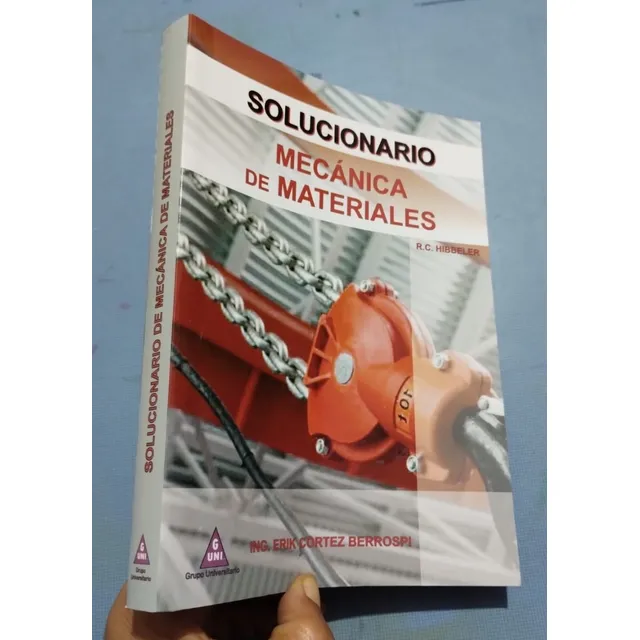 Libro Solucionario Mecánica De Materiales Hibbeler Erik Cort