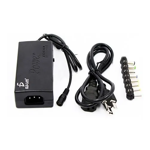 Cargador Universal para Laptop con Voltaje Variable 12 24V Incluye 8 Puntas Intercambiables para Máxima Compatibilidad