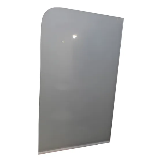 Mampara Fija Para Baño De Vidrio Esmerilado 8mm 180x80cm