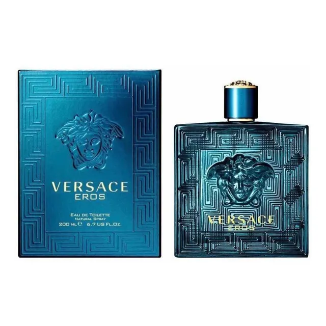Versace Eros Eau De Toilette 200 ml Para  Hombre