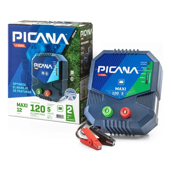 Boyero Picana Cerco Electrico Campo Maxi 12v 120km Serie N