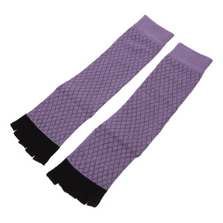 1 Par De Calcetines De Color Liso, Duraderos, Con Apertura E 1 Par De Calcetines De Color Liso, Duraderos, Con Apertura E