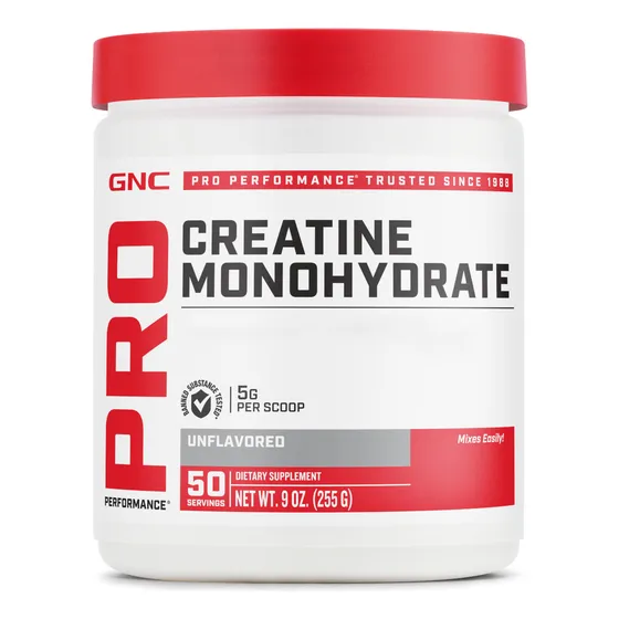 Gnc Pp Creatina Monohidratada, 30 Servidas Sabor Sin Sabor