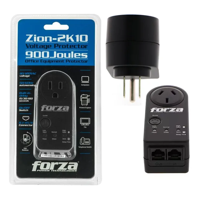 Protector De Voltaje Forza Fvp-1201n Zion-2k10