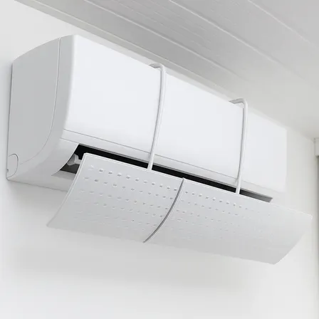Foto de Defletor Ar Condicionado Split Universal 7 A 30mil Btus Ajustável 61 A 113cm