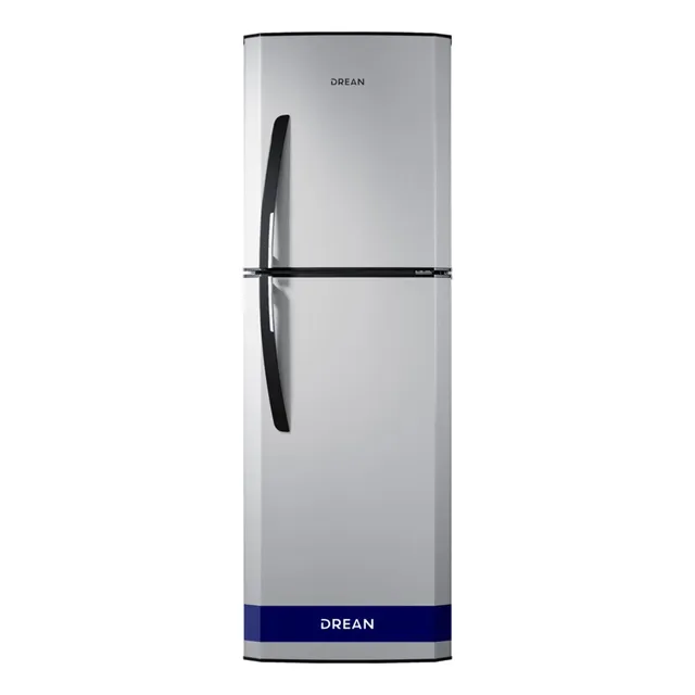Heladera Con Freezer Drean Cíclica 314l Gris Hdr320f50s