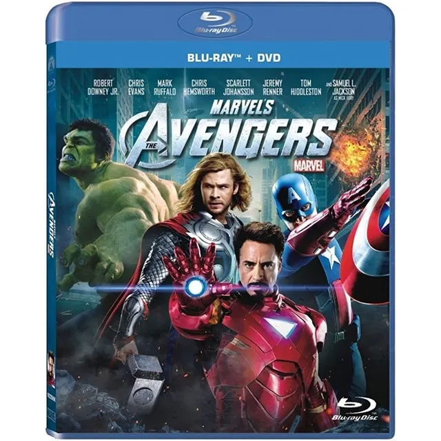 Los Vengadores The Avengers Bluray Dvd Combo Original Nuevo