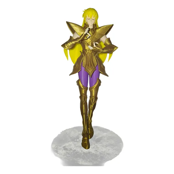 Figura Virgo - Shaka - Caballeros Del Zodiaco 3d - Peke.3d