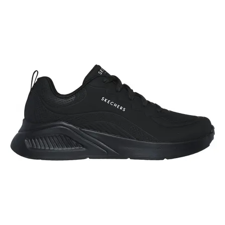 Zapatilla Mujer Uno Lite Lighter One Negro K Skechers