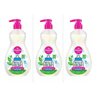 Dapple Bottle & Dish Soap - Fragrance Free 500 Ml (3 Pz) Dapple Bottle & Dish Soap - Fragrance Free 500 Ml (3 Pz)