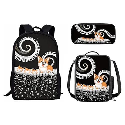 Poceacles Galaxy Wolf Imprimir Mochila Para Niños T8mfd