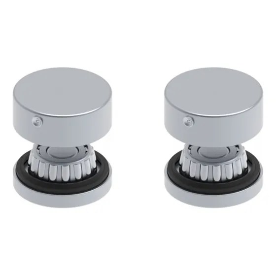 2 Tejuelos Embalerados Std 60mm Acero Inoxidable 2mx1000k