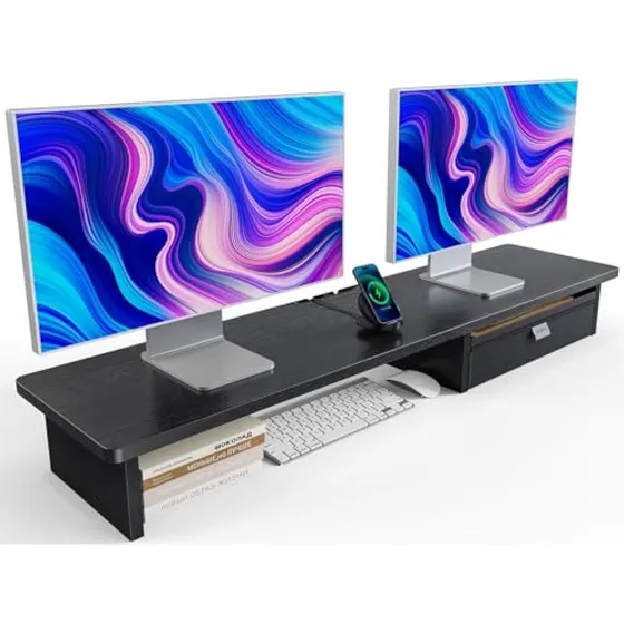Huanuo Soporte Grande Para Monitor Doble Con