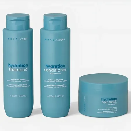 Braé - Kit Stages Hydration - SH+CD+Másc