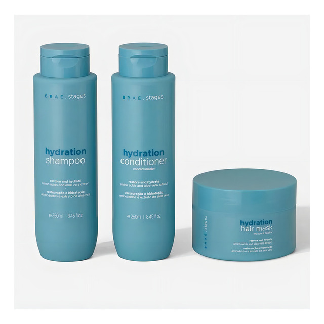 Braé - Kit Stages Hydration - Sh+cd+másc