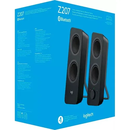 Cornetas Bluetooth Logitech Z207 2.0. Multidispositivo