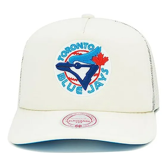 Gorra Trucker Snapback Toronto Blue Jays - Blanco - Mitchell
