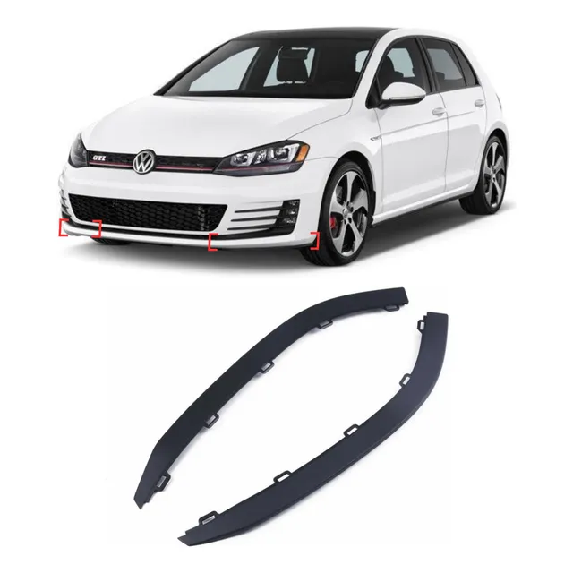 Spoiler Parachoque Dianteiro Golf Gti Mk7 2015 2016 Original