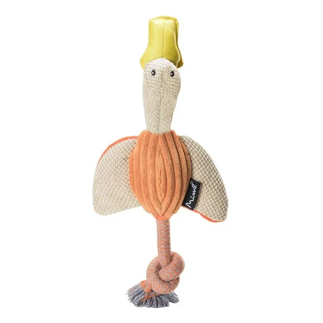 Juguete de peluche con forma de pato para cachorros de Natural Colors | Mimo