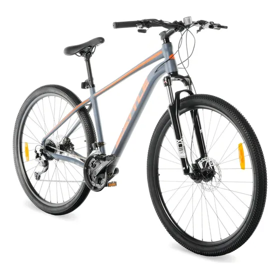 Bicicleta Battle MTB 240H 2022 R29 tamaño del cuadro M color gris/naranja