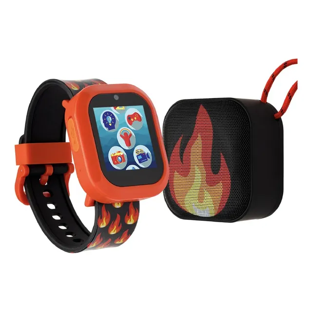 Reloj Inteligente Itech Para Niños Con Corneta Juegos Etc