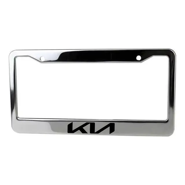 Marco De Placa Para Auto - Kia - Sportage - Acero Inoxidable