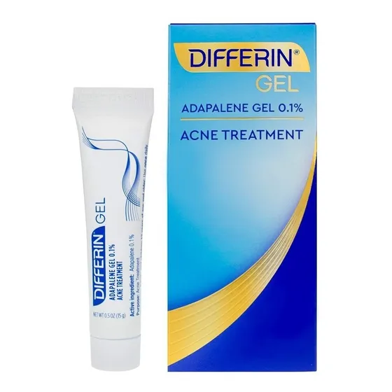 Differin Gel Tratamiento Anti Acné  Adapaleno 0.1% 15g