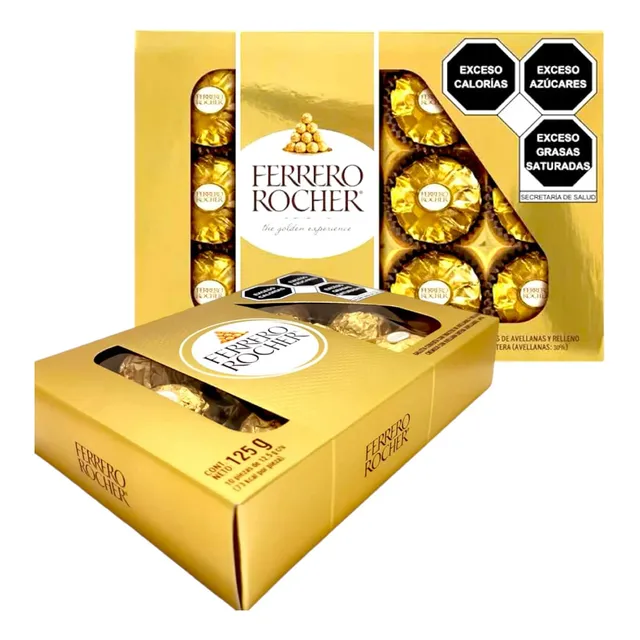 Ferrero Rocher 10piezas 125g.c/u 2 Pack