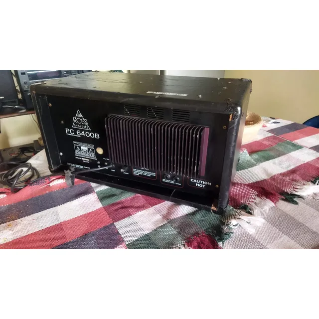 Amplificador Ross Systems Pc6400b Powered Mixer (usado)