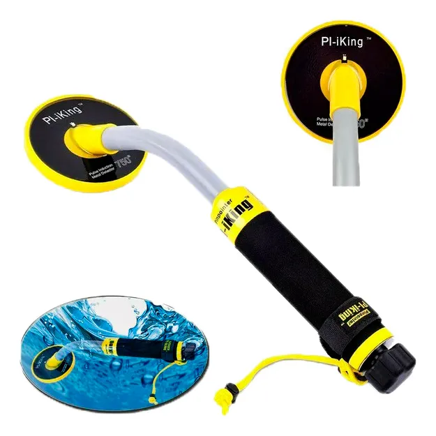 Detector De Metal Pi-iking 750 Sumergible A 30m - 6.8khz