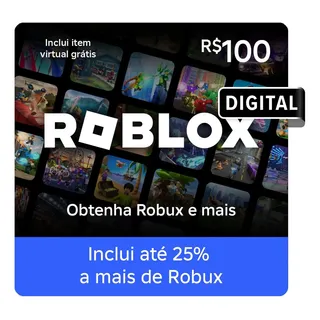 Roblox R$ 100 eGift (Digital)