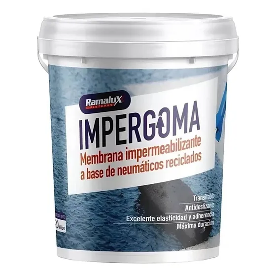 Membrana Techos Impergoma Blanca 20 Kg Impermeabilizante