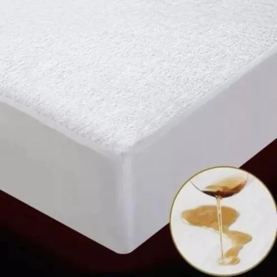 Protector De Colchón Impermeable Ajustable Queen 160x200