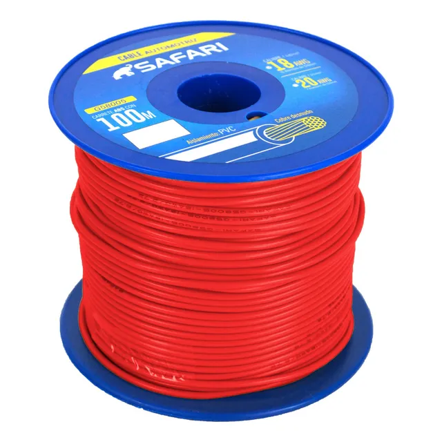 Cable Safari G58005-18 Auto/camioneta G58005-18rd Rojo