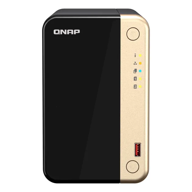 Servidor Nas Qnap Intel Celeron N5095 4 Core 2.9ghz 2 Bahías Multicolor