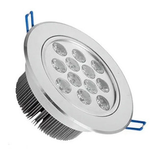 Foco Led Embutido 12w Redondo Luz Cálida O Fría - Sumatel Foco Led Embutido 12w Redondo Luz Cálida O Fría - Sumatel