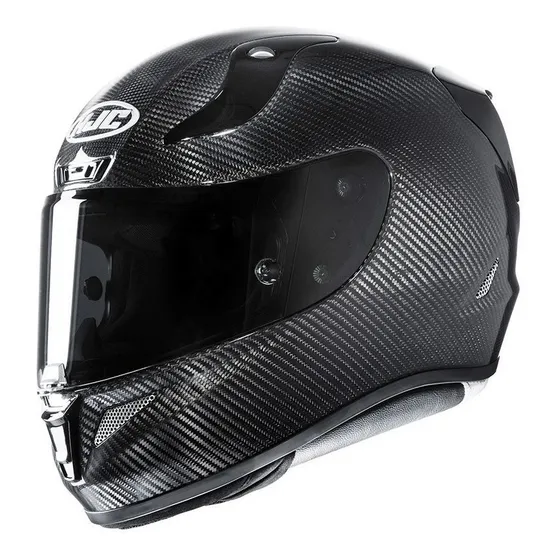 Casco Hjc Rpha 11 Solid Pro Carbon Alta Gama Moto Gp Md!