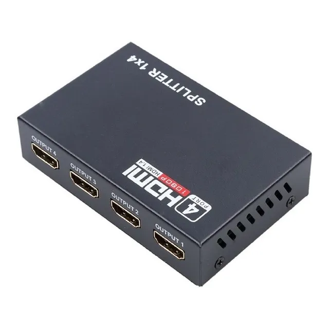 Splitter 1x4 Hdmi Full-hd 1080p 3d 4k Compatible All Tv