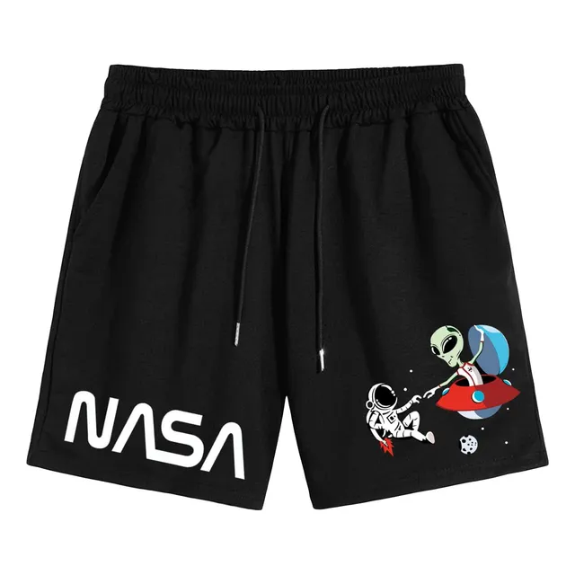 Gorglitter Pantalon Corto Deportivo Estampado Grafico Cordon