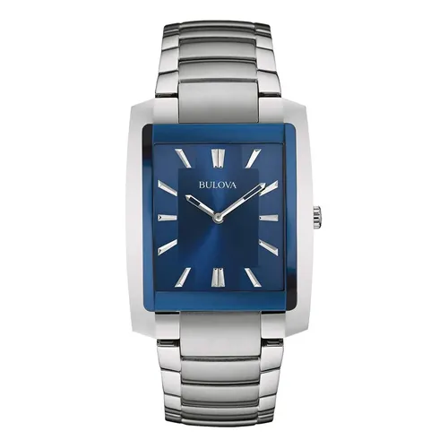 Bulova Orologio Uomo 96B015: Classico Al Quarzo Con Datario - Forma Rotonda - 4