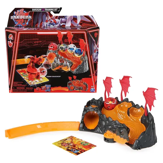 Bakugan 3.0 Set De Entrenamiento X 1 Spidra Dragonoid