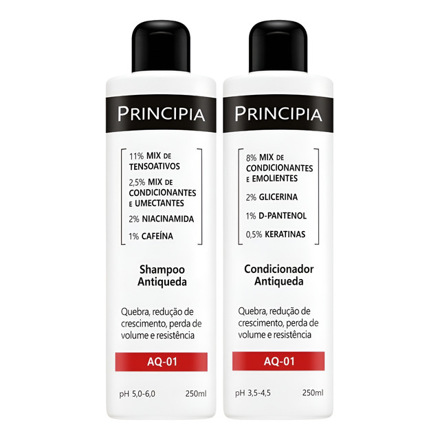 Principia Kit Shampoo E Condicionador Antiqueda Aq-01 Principia Kit Shampoo E Condicionador Antiqueda Aq-01