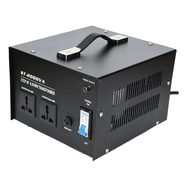 Transformador De Potencia Voltaje 110v - 220v De 2000 Watts