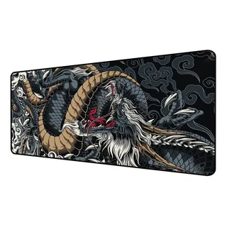 Mouse Pad Gamer Extra Grande 90x40 Aportex DragĂŁo Azul Profissional Mouse Pad Gamer Extra Grande 90x40 Aportex DragĂŁo Azul Profissional