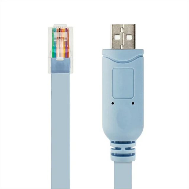Cable Consola Cisco Usb Rj45, Chipset Ch340, Largo 1.8m